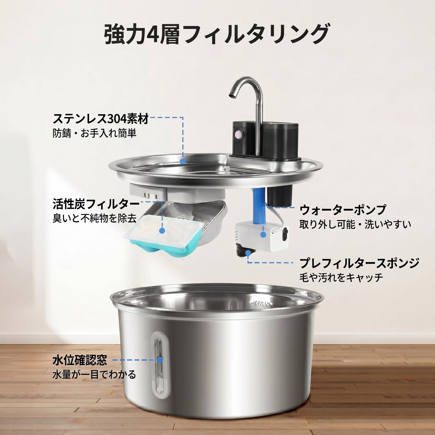 【本日終了！NO.1位】自動給水器 NatsuKoko™