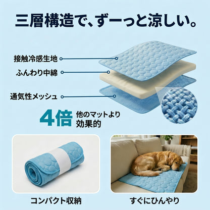 【本日終了！NO.1位】ひんやりマット NatsuKoko™